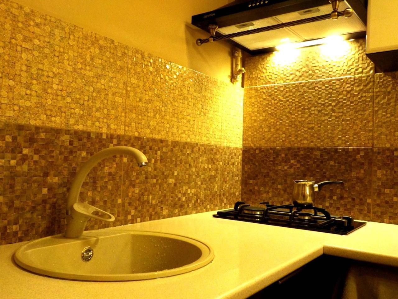 With Dom Studio Apartman Lviv Kültér fotó
